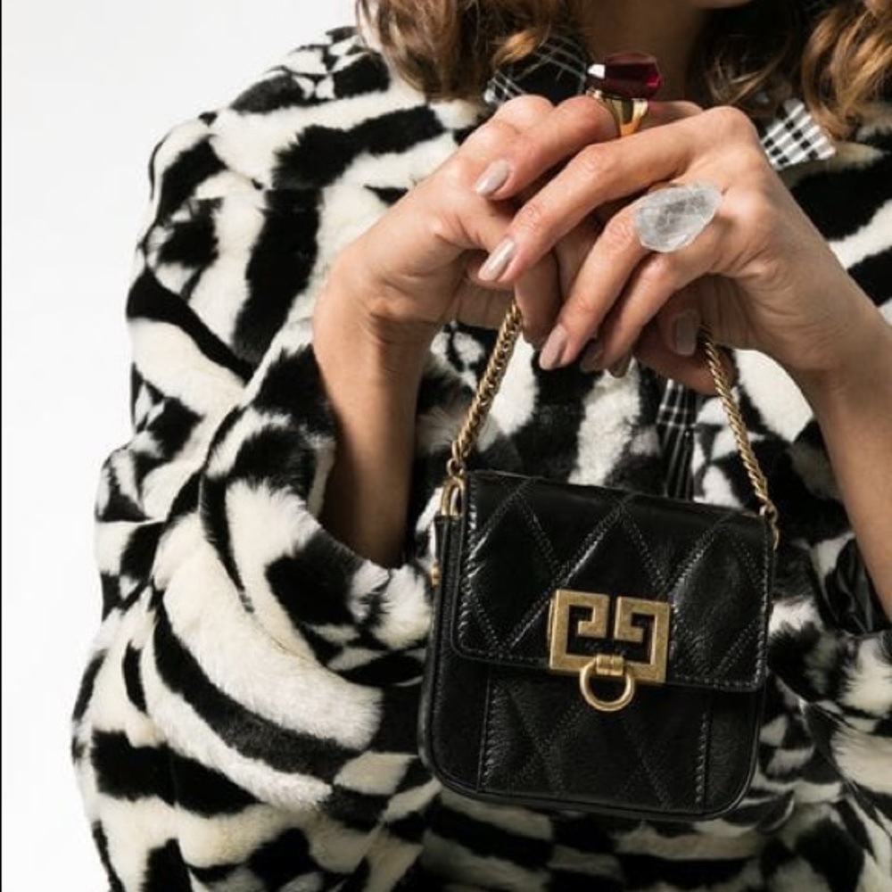 Givenchy leather Nano box small bag.